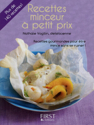 cover image of Recettes minceur à petit prix